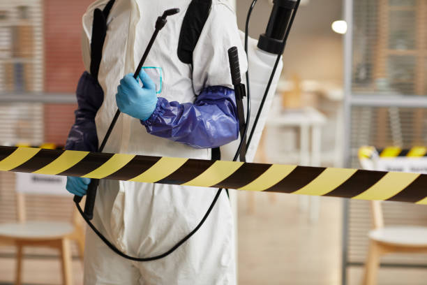 Professional Crime Scene Cleanup technician working in Jacksontown, OH